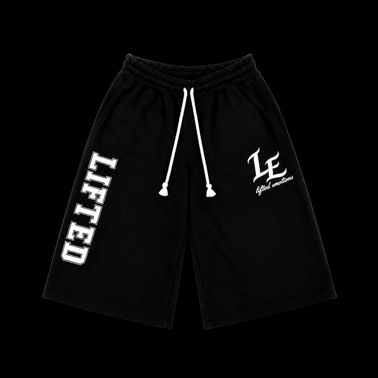 LIFTED EMOTIONS 3/4 SHORTS