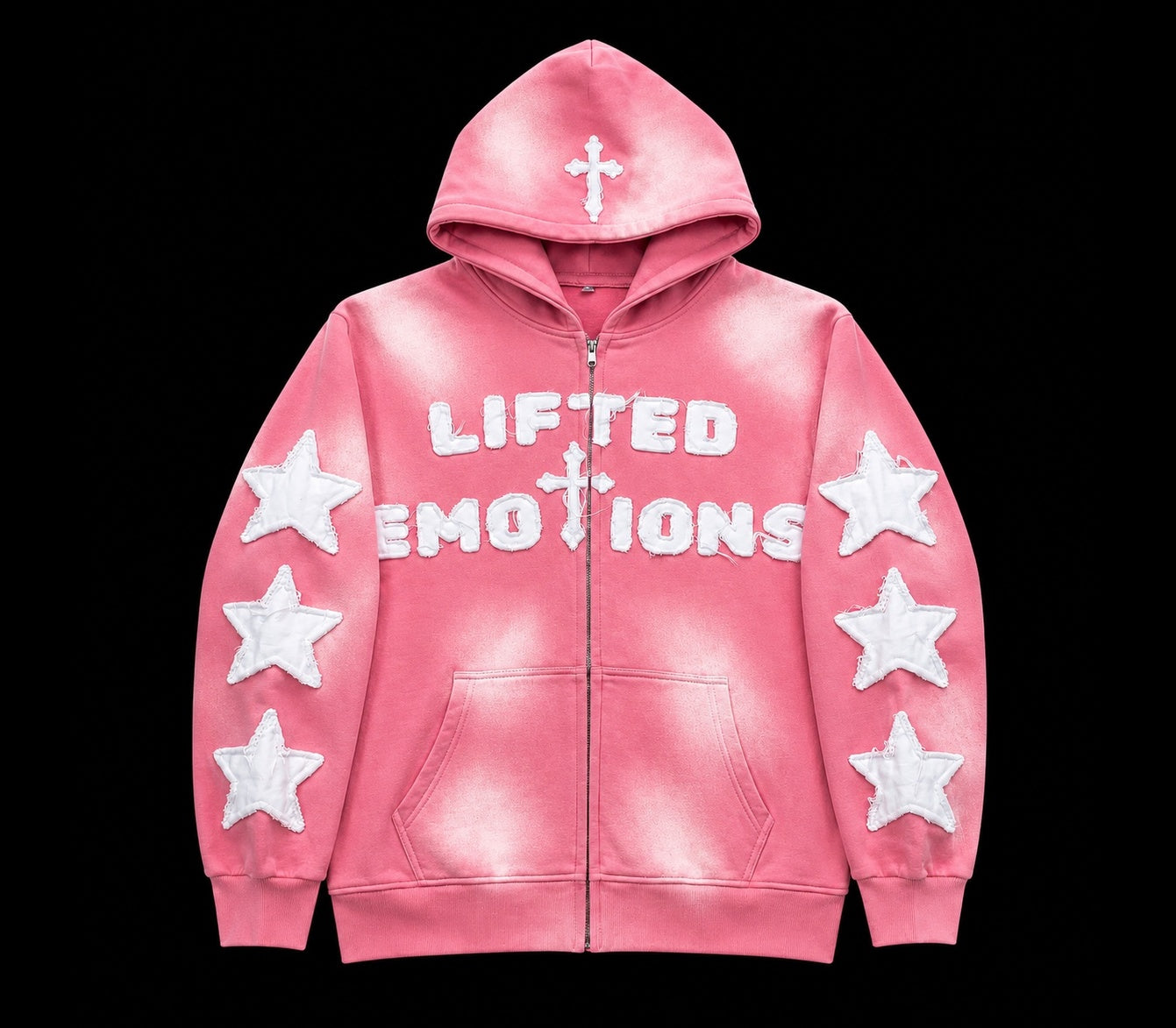 LIFTED EMOTIONS ZIP-UP (PINK)