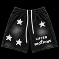 LIFTED EMOTIONS SHORTS (BLACK)
