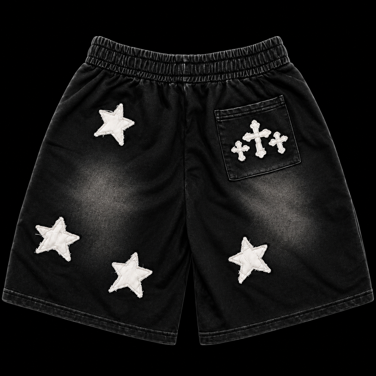LIFTED EMOTIONS SHORTS (BLACK)