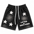 LIFTED EMOTIONS SHORTS (BLACK)