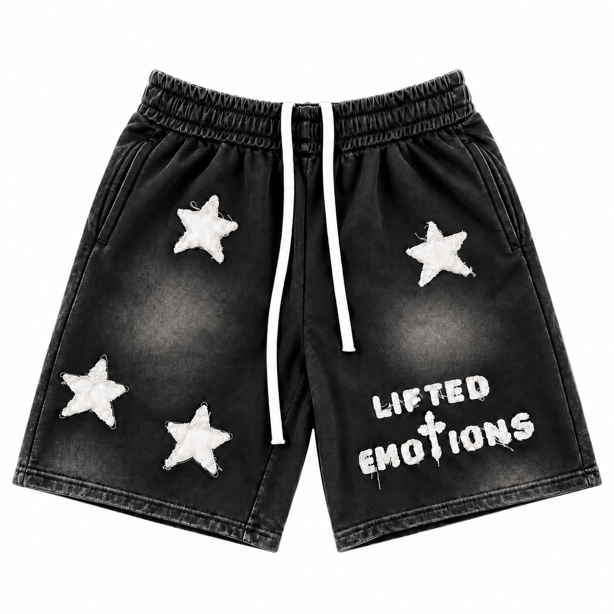 LIFTED EMOTIONS SHORTS (BLACK)