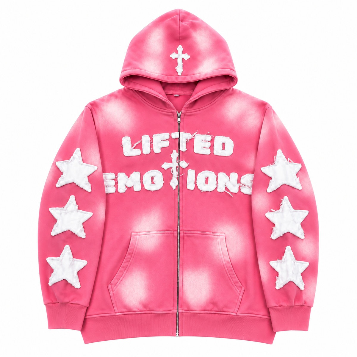 LIFTED EMOTIONS ZIP-UP (PINK)