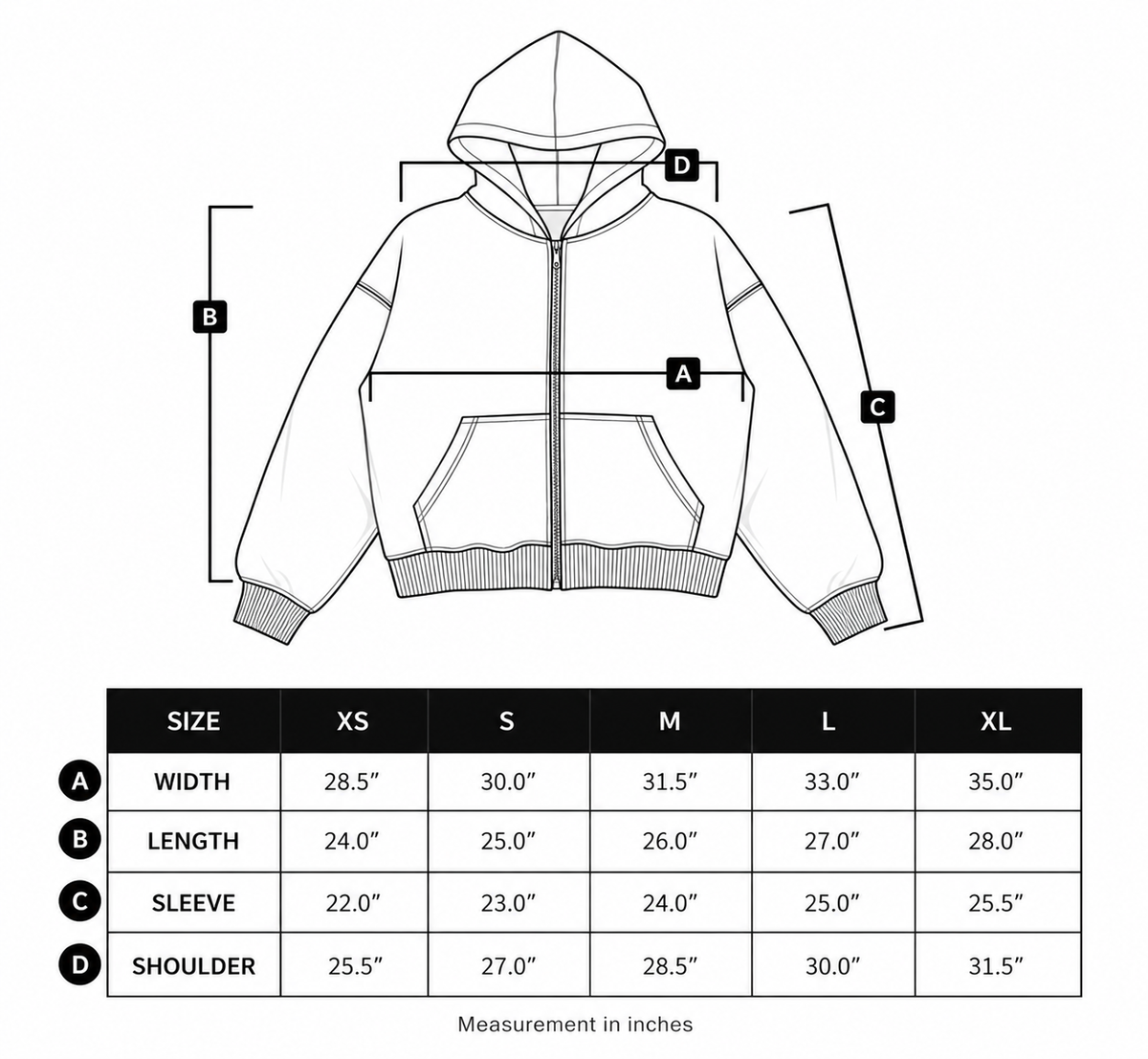 LIFTED EMOTIONS ZIP-UP (BLACK)