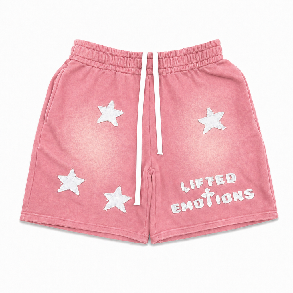 LIFTED EMOTIONS SHORTS (PINK)