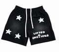 LIFTED EMOTIONS SHORTS (BLACK)
