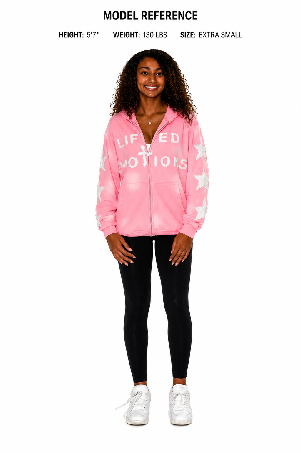 LIFTED EMOTIONS ZIP-UP (PINK)